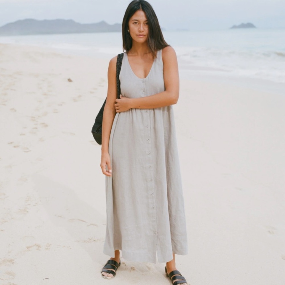 Ozma Billie dress in fog